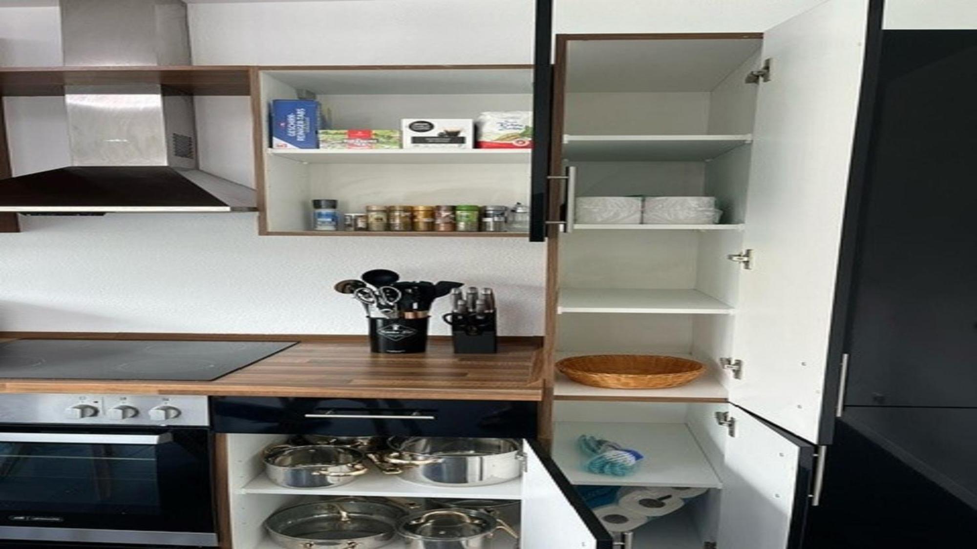 Moderne Ferienwohnung Sonnenbuehl ジンゲン エクステリア 写真
